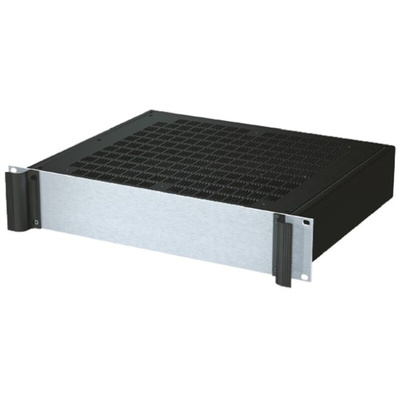 METCASE, 2U, 19-Inch Rack Mount Case, Combimet Ventilated, 88.05 x 482.6 x 365mm
