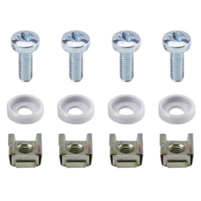 METCASE Assembly Screw Pack for Use with Unicase Enclosures, M6 Thread, 12 Piece(s)