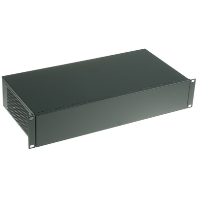 nVent SCHROFF, 2U, 19-Inch Rack Mount Case, Interscale M Ventilated, 88 x 444 x 221mm