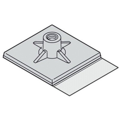 nVent SCHROFF Adhesive Base for Use with PCB, 19 x 19 x 7mm