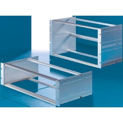 Rittal Ripac VARIO Series 3U Aluminium Rack Mount Chassis, 84HP, 245mm Depth