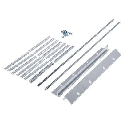 Rittal Ripac VARIO Series 6U Aluminium Rack Mount Chassis, 84HP, 345mm Depth