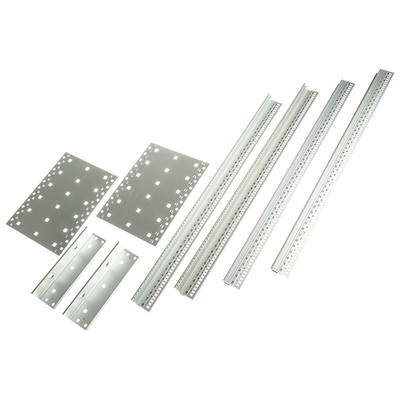 nVent SCHROFF EuropacPRO Series 3U Aluminium, Stainless Steel Rack Mount Chassis, 84HP, 175mm Depth