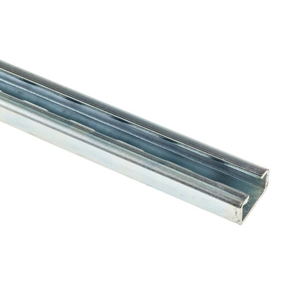 RS PRO Perforated DIN Rail Enclosure Kit, Top Hat Compatible x 20.2mm x 11.5mm