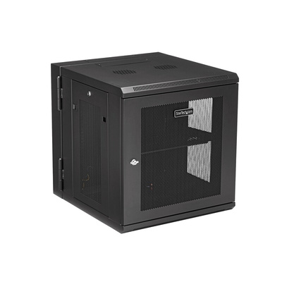 StarTech.com Black 12U Server Rack , 610 x 640 x 655mm