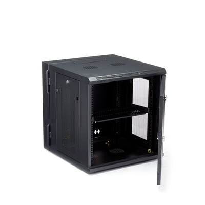 StarTech.com Black 12U Server Rack , 610 x 640 x 655mm