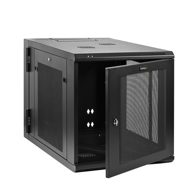 StarTech.com Black 12U Server Rack , 610 x 640 x 854mm