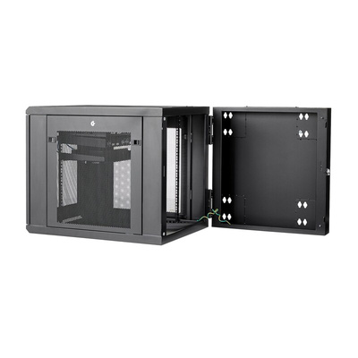 StarTech.com Black 12U Server Rack , 610 x 640 x 854mm