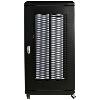 StarTech.com Black 22U Steel Server Rack , with 4-Post Frame 603 x 1112 x 1000mm