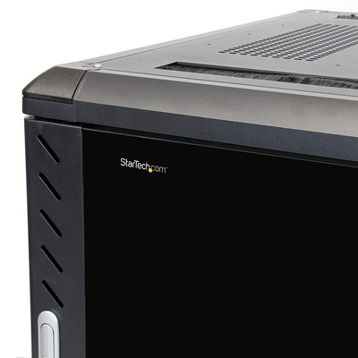 StarTech.com Black 12U Server Rack , 603 x 663 x 900mm
