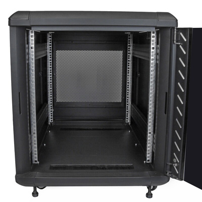 StarTech.com Black 12U Server Rack , 603 x 663 x 900mm