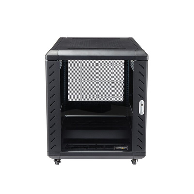 StarTech.com Black 12U Server Rack , 603 x 663 x 900mm