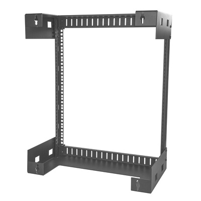 StarTech.com RK12WALL Series Black 12U Steel Server Rack , with 2-Post Frame