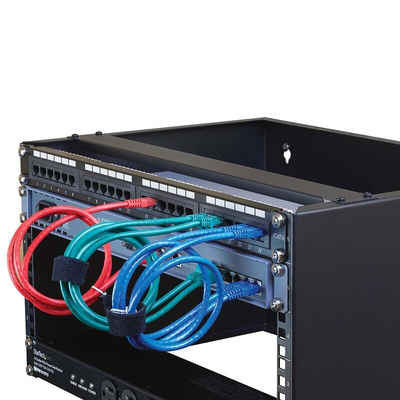 StarTech.com Black 6U Steel Server Rack , with 2-Post Frame