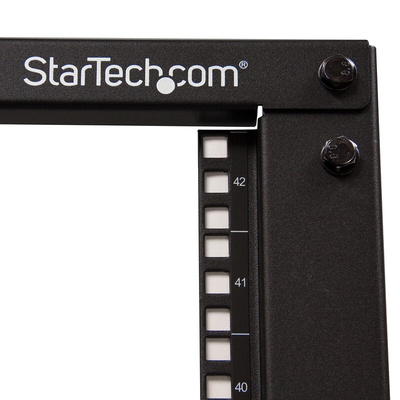 StarTech.com Black 42U Steel Server Rack , with 4-Post Frame