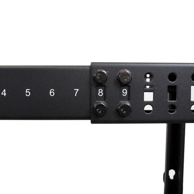 StarTech.com Black 25U Steel Server Rack , with 4-Post Frame