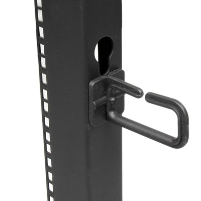 StarTech.com Black 12U Steel Server Rack , with 4-Post Frame