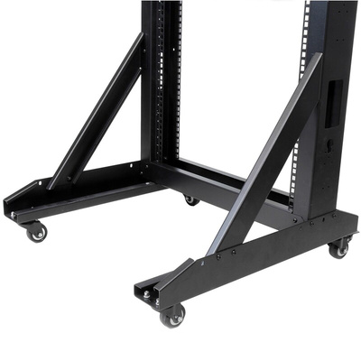 StarTech.com Black 42U Steel Server Rack , with 2-Post Frame