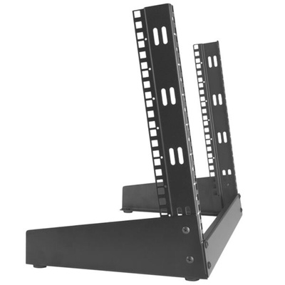 StarTech.com Black 8U Steel Server Rack , with 2-Post Frame