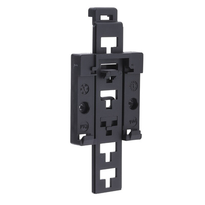 Bopla Polyamide DIN Rail Holder for Use with TS 35 (Top Hat DIN Rail), 122 x 88 x 18mm