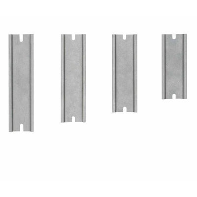 RS PRO Unperforated DIN Rail, Top Hat Compatible, 135mm x 35mm x 7.5mm