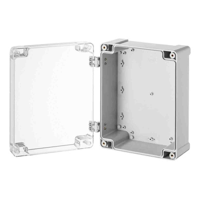 RS PRO Polycarbonate Hinge for Use with RS PRO 1920697, 47 x 23.7 x 14.05mm