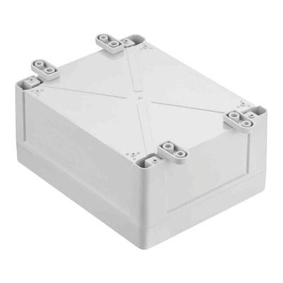 RS PRO ABS, 8mm H, 20mm W, 40mm L for Use with Hermetic Enclosures