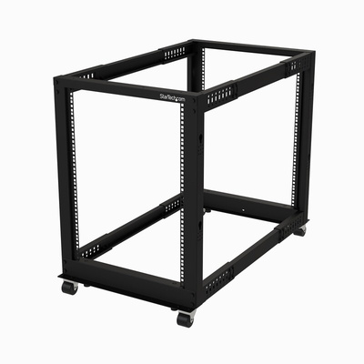 StarTech.com Black 15U Steel Server Rack , with 4-Post Frame