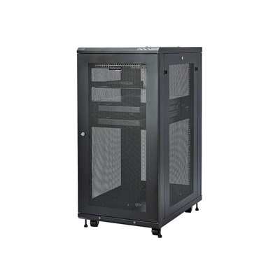 StarTech.com Black 24U Server Rack , 852 x 1172 x 600mm