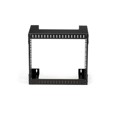 StarTech.com Black 8U Steel Server Rack , with 2-Post Frame 303 x 451 x 503mm