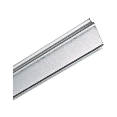 RS PRO Unperforated DIN Rail, Top Hat Compatible, 53mm x 35mm x 7.5mm