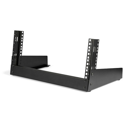 StarTech.com RK Series Black 4U Steel Server Rack , with 2-Post Frame