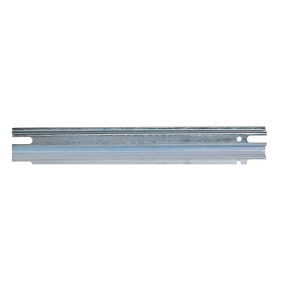 RS PRO Steel Unperforated DIN Rail, Top Hat Compatible, 163mm x 15mm