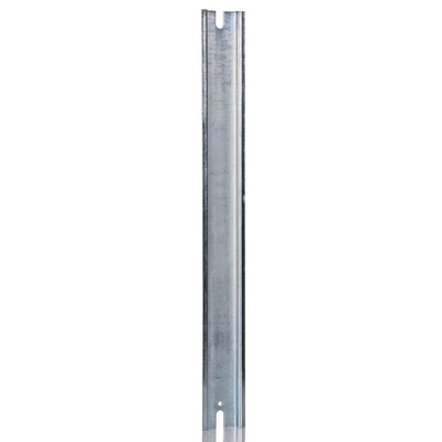 RS PRO Steel Unperforated DIN Rail, Top Hat Compatible, 310mm x 35mm
