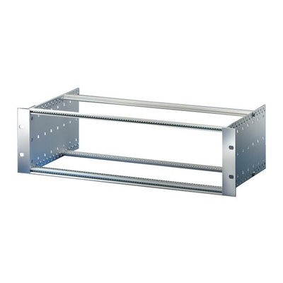 nVent SCHROFF 24563 Series 3U Aluminium Subrack, 84HP, 355mm Depth