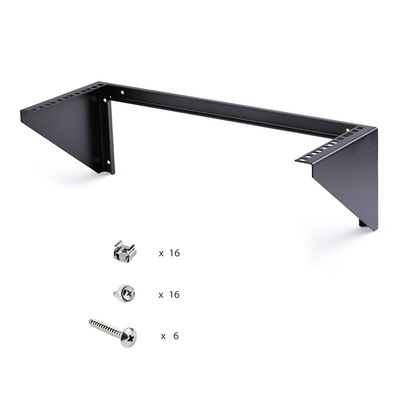 StarTech.com RK Series Black 4U Steel Server Rack , with 2-Post Frame