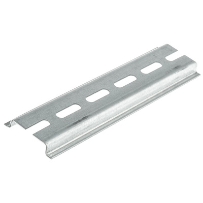 Rittal Sheet Steel Perforated DIN Rail, Top Hat Compatible, 137mm x 35mm x 7.5mm