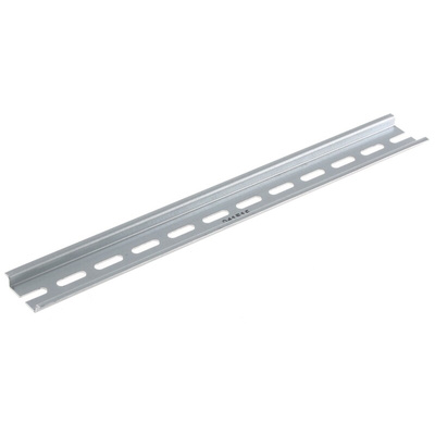 Rittal Sheet Steel Perforated DIN Rail, Top Hat Compatible, 287mm x 35mm x 7.5mm