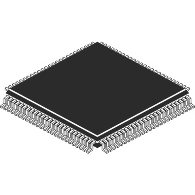 Microchip LAN9117-MT, Ethernet Controller, 10Mbps MII, 3.3 V, 100-Pin TQFP