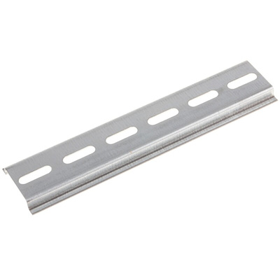 WISKA Perforated DIN Rail, Top Hat Compatible