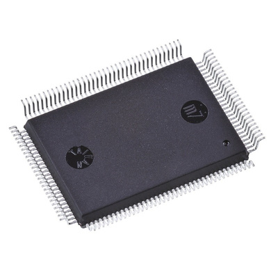 Microchip LAN91C111I-NS, Ethernet Controller, 10Mbps MII, ISA, 3.3 V, 128-Pin QFP