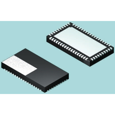 Microchip LAN8820I-ABZJ, Ethernet Transceiver, 10Mbps, 2.25 to 2.75 V, 56-Pin QFN