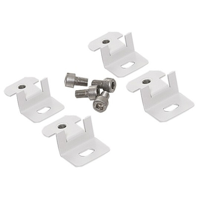 Fibox Steel Wall Bracket for Use with ARCA Series Cabinet, 34 x 56 x 49mm