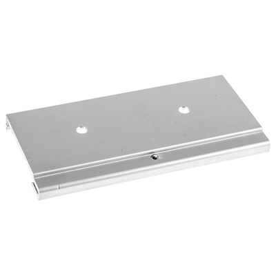 Hammond 1427 Series Aluminium DIN Rail Clip for Use with 35 mm DIN Rail, 100 x 51 x 8mm