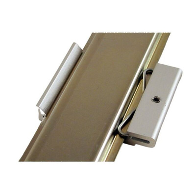 Hammond 1427 Series Aluminium DIN Rail Clip for Use with 35 mm DIN Rail, 100 x 51 x 8mm