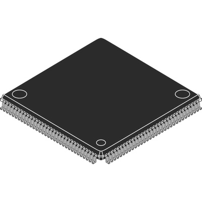 Microchip LAN91C113-NU, Ethernet Controller, 10Mbps MII, 3.3 V, 128-Pin TQFP
