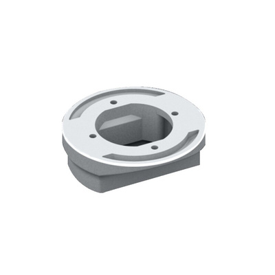 Rittal CP Series Cast Aluminium Adapter for Use with Support Arm Connection