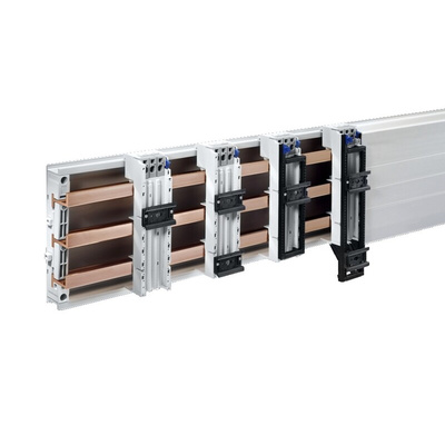 Rittal SV 9340 Series Polyamide Adapter for Use with Busbar Systems, 55 x 208mm