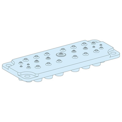 Schneider Electric Gland Plate for Use with IP30 Enclosure, IP31 Enclosure, IP43 Enclosure, IP55 Enclosure