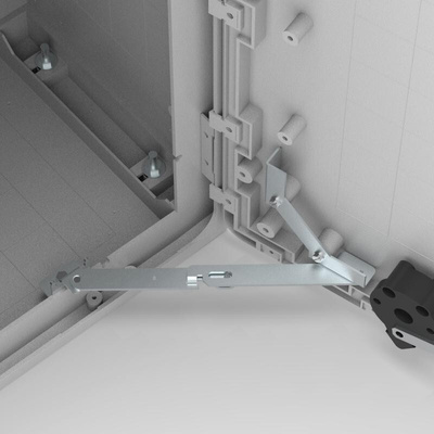 nVent HOFFMAN UDS Series Steel Door Stop